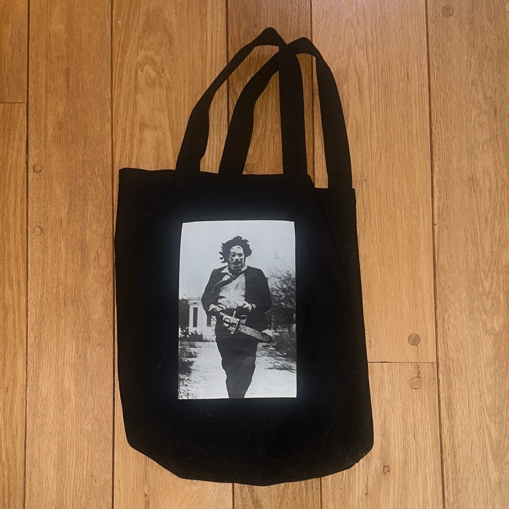 TEXAS CHAINSAW CANVAS TOTE